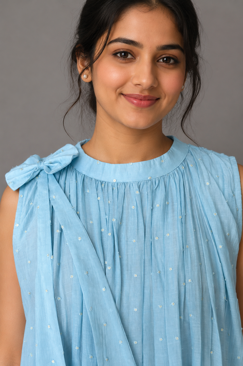 Neel Tara Chanderi Dress