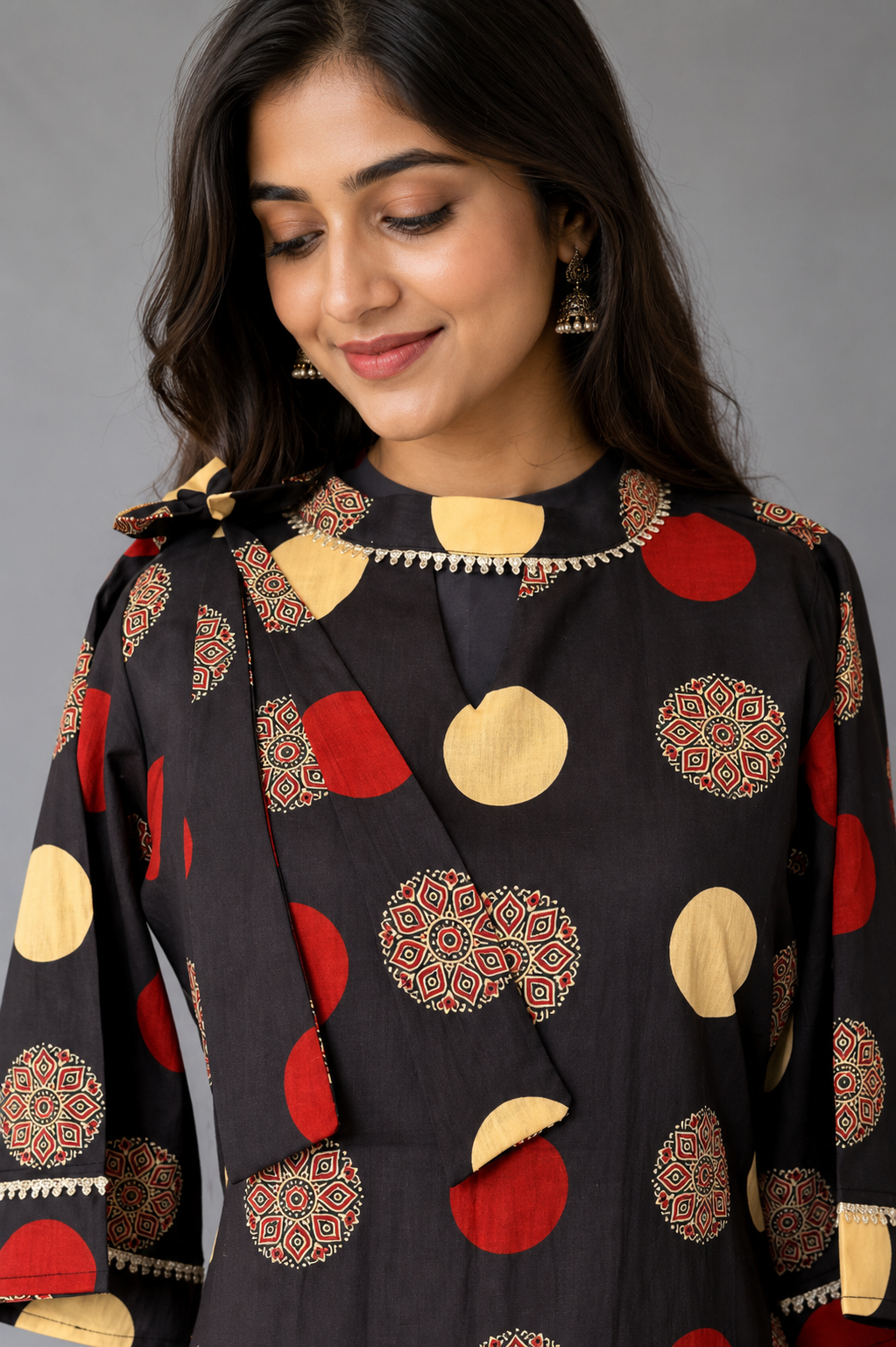 Mehfil Ajrakh Dress