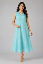 Neelika Lurex Cotton Dress