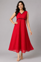 Ragini Lurex Cotton Dress
