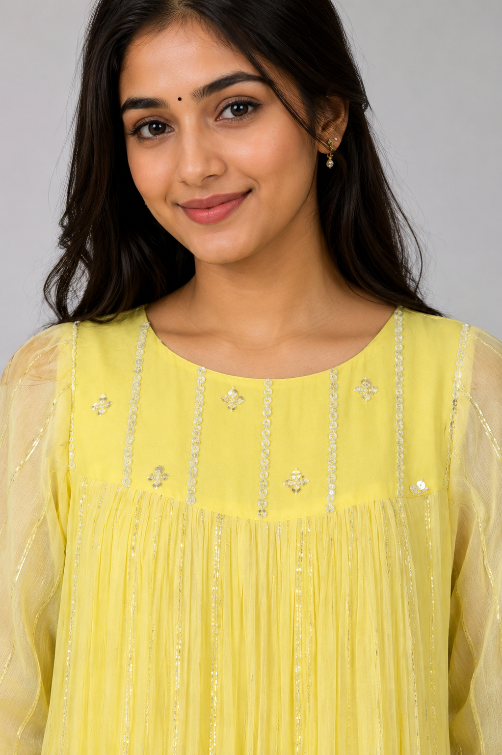 Aarini Lemon Grace Maxi Dress