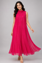 Rangriti Fuchsia Maxi Dress