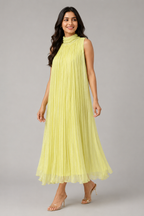 Suramya Lemon Maxi Dress