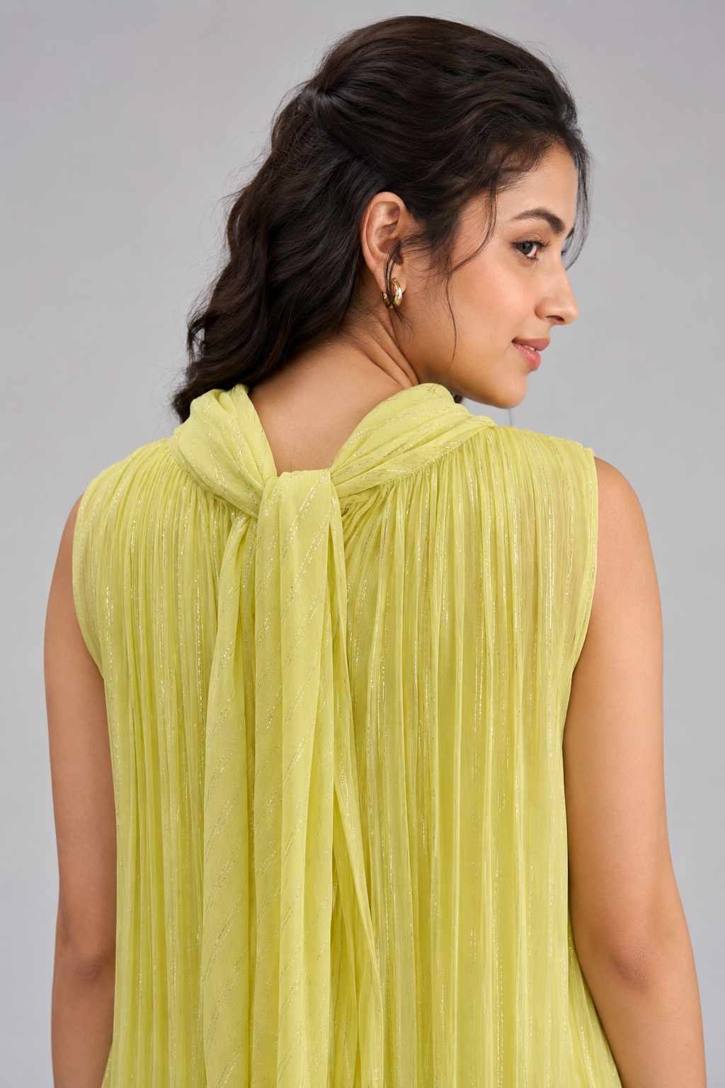 Suramya Lemon Maxi Dress