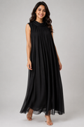 Nayantara Black Georgette Maxi Dress