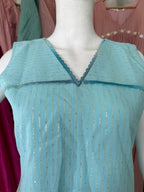 Neelika Lurex Cotton Dress