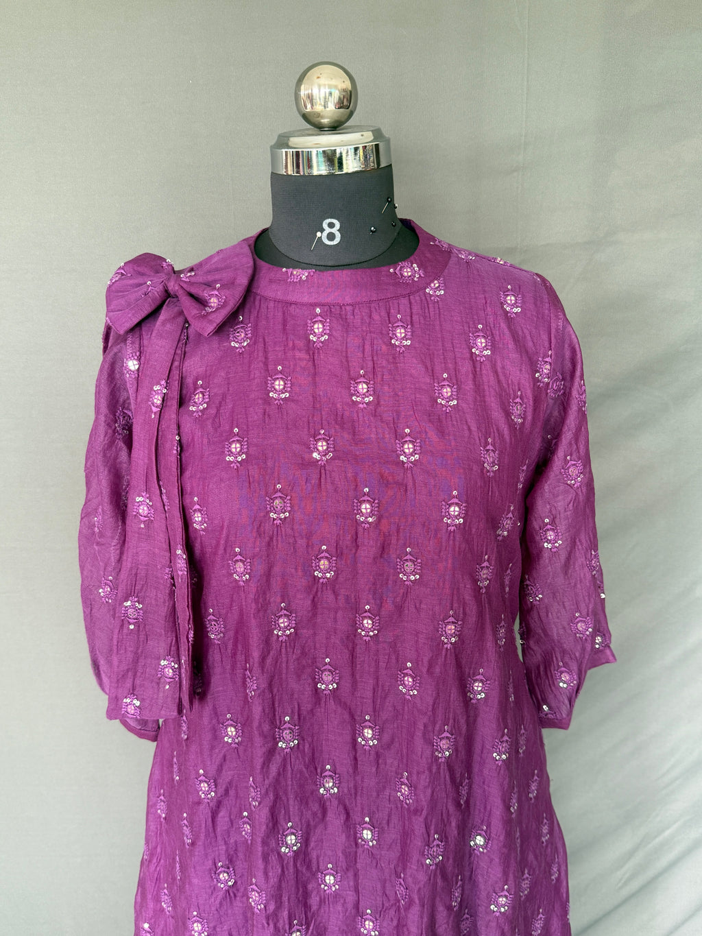 Jamuni Tara Chanderi Dress