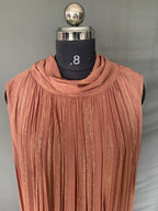 Gulnaar Crush Chiffon Dress