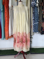 Pushpika Ivory Floral Maxi Dress